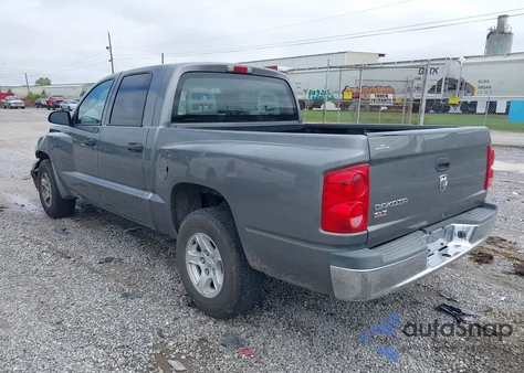 2005 Dodge Dakota Slt z USA, uszkodzony, nr VIN 1D7HE48K45S341291